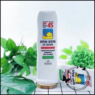 Kem chống nắng trắng da floresan SPF 45 của Nga