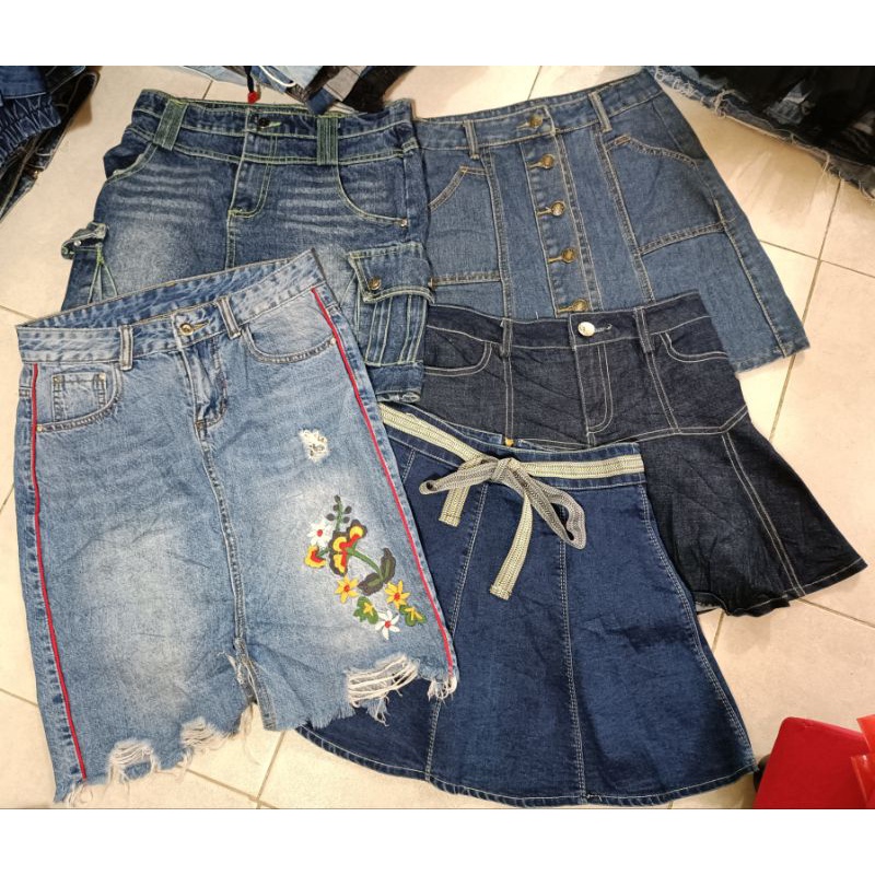 Chân váy jeans