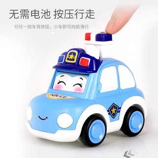 Đồ chơi xe Robocar nhấn nút chạy