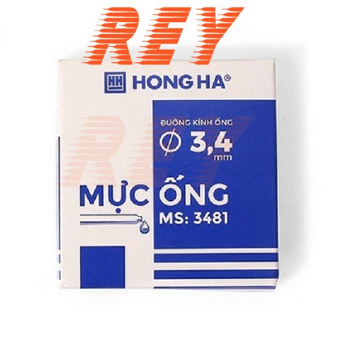 COMBO 6 Ống Mực Bút Máy - Tím, Xanh, Đen- Hồng Hà | MS: 3481
