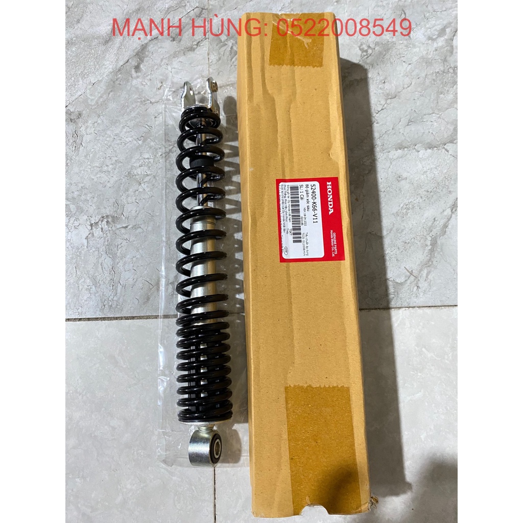 Giảm xóc sau - phuộc sau HONDA AIR BLADE 125 năm 2015-2016-2018-2019 màu Đen. (52400K66V11)