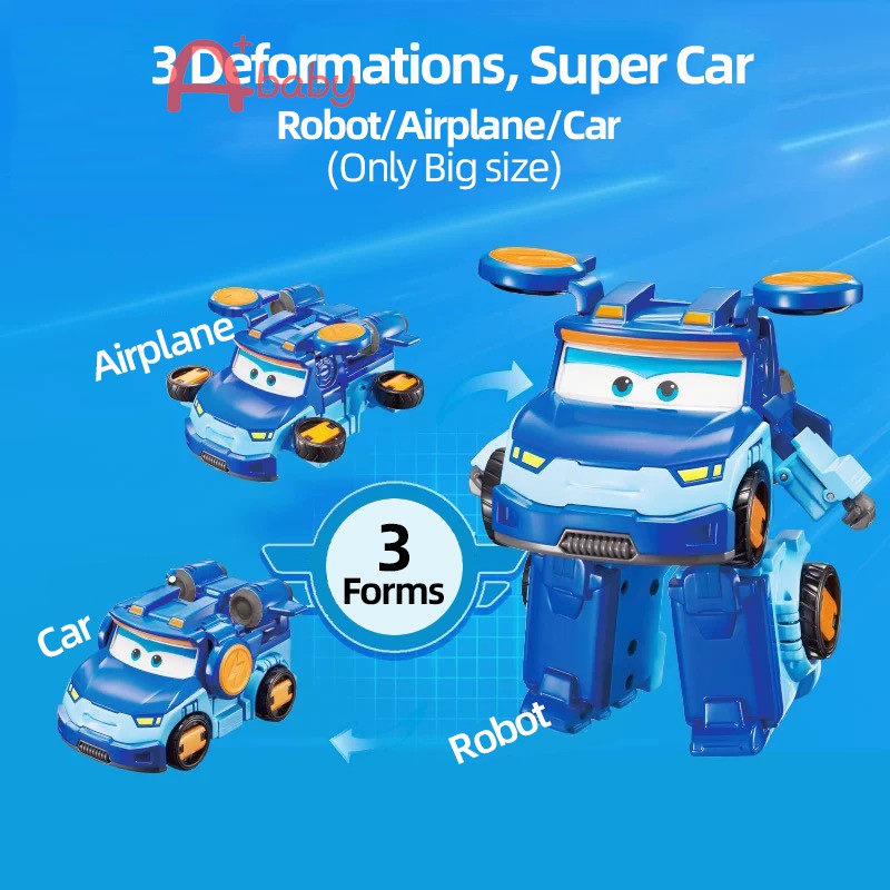 Super Wings New Mô hình đồ chơi robot biến hình mùa 9 cho trẻ em