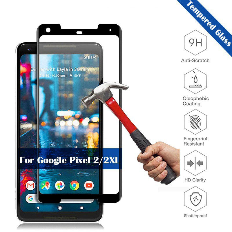 Kính Cường Lực Toàn Màn Hình Cho Google Pixel 2 pixel2 Xl 2Xl pixel2xl