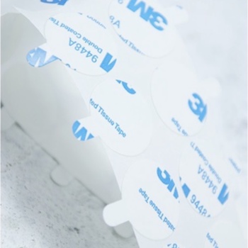 80 cái Băng keo dán 2 mặt Tròn 3M dán Sáp niêm phong có Tai tháo