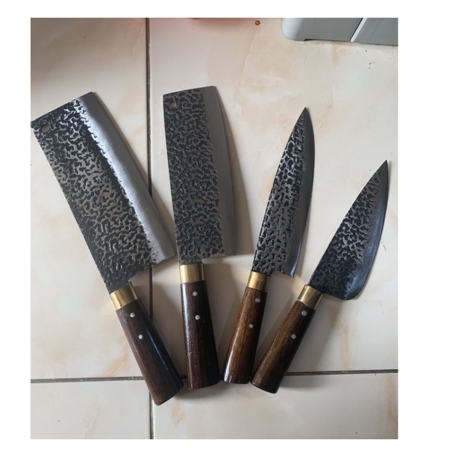 ComBo Bộ dao 4 món hàng chuẩn Nhíp ô tô