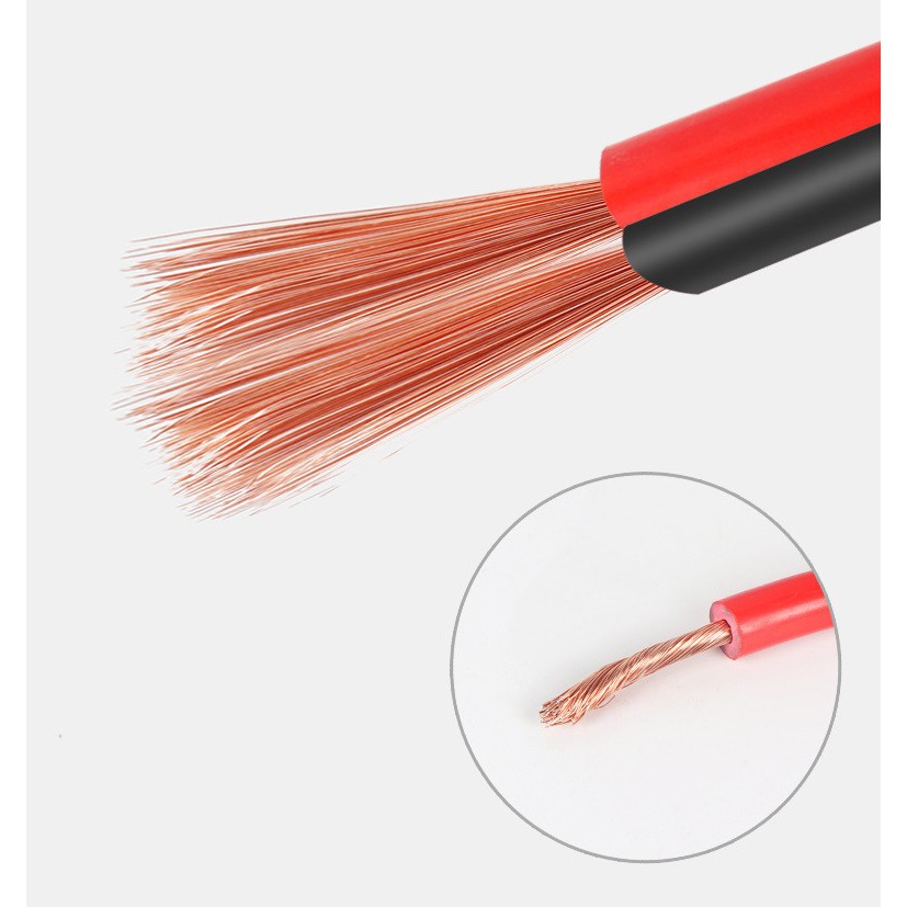 Tẩu cái DÀI 4 MÉT 12V 24V DC tẩu âm đầu chờ có vòng đấu nối dây to tải lớn chuyên dùng đấu nối nội thất ô tô