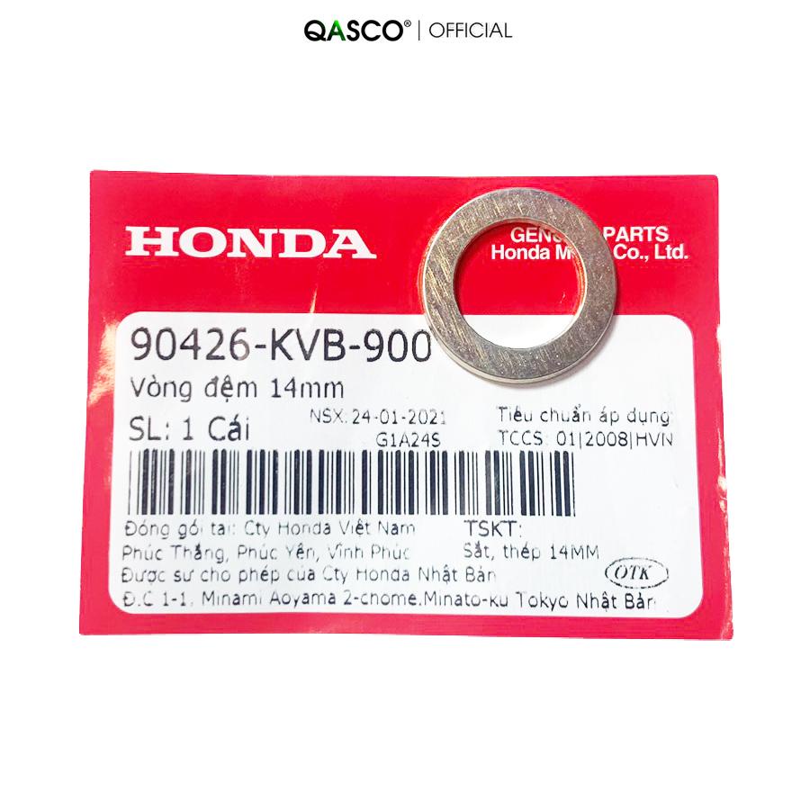 Vòng đệm HONDA AIR BLADE 110 / 125 / CLICK và nhiều dòng xe (14mm) (90426KVB900)