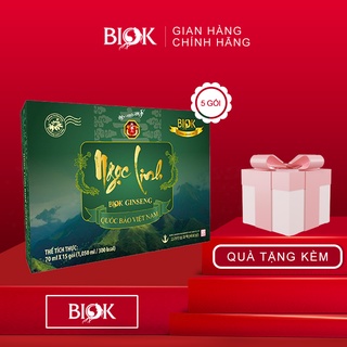 Nước sâm ngọc linh Biok bồi bổ sức khỏe hộp nhỏ 5 gói dễ uống