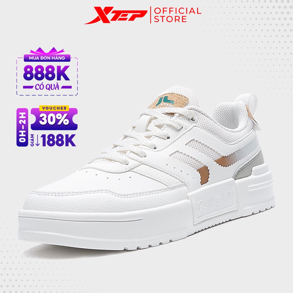 Giày thể thao nữ Xtep, đế giày sneaker nữ Mềm, Chất Liệu Thoáng Khí, Phong Cách Trẻ Trung 879318310009