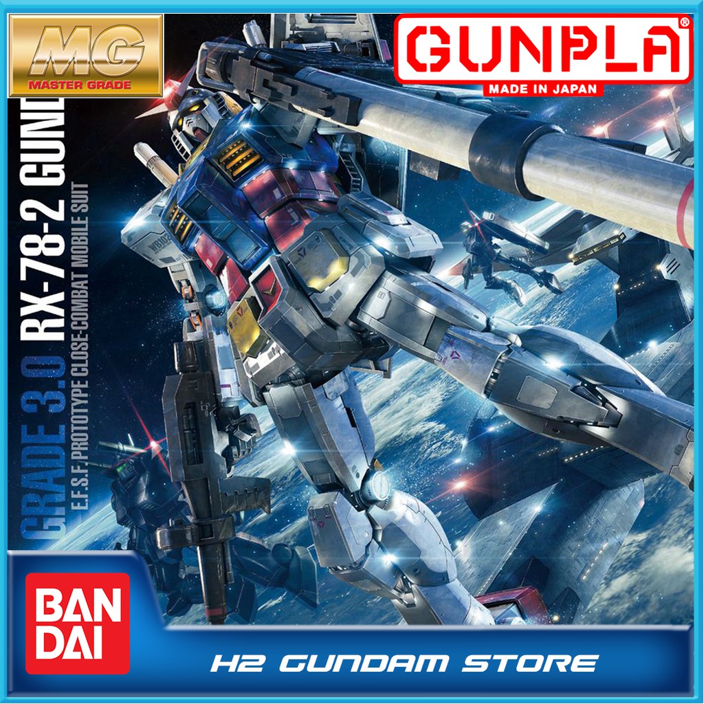 Mô hình Bandai MG 1/100 RX-78-2 Gundam Ver.3.0 (Gundam Model Kits)