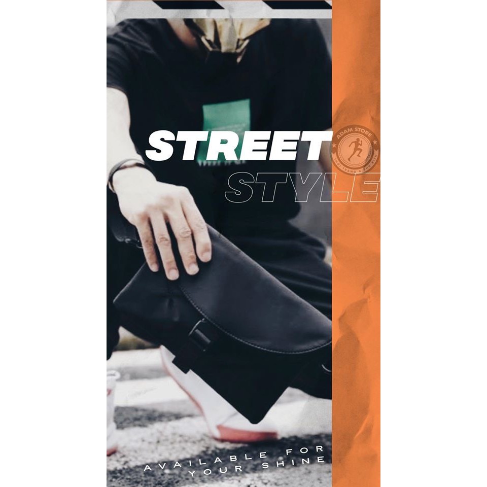 {Ảnh Thật} Túi Đeo Chéo Tiện Lợi 3in1, Thời Trang Unisex, Chống Nước
