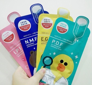 MẶT NẠ GIẤY MEDIHEAL LINE FRIENDS