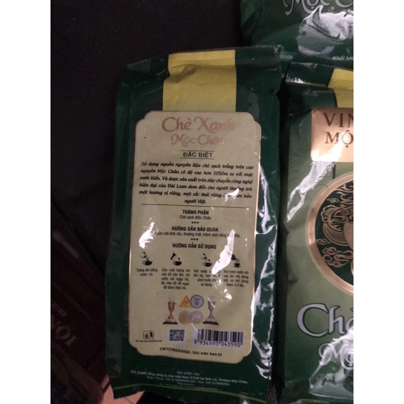 Chè xanh Mộc Châu  200g  Date luôn mới