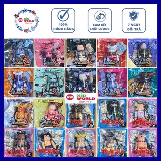 Móc khoá Chú gấu "bụng phệ" Bearbrick 70% Gundam. MS: 02.