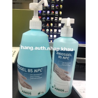 💙Rửa tay nhanh ANIOS GEL 85NPC 1000ML hàng nhập chuẩn PHÁP