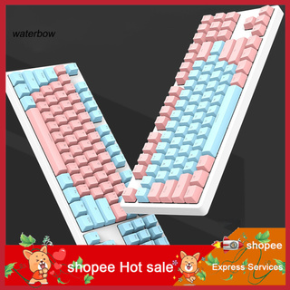Keycap bàn phím cơ 87 phím có đèn led cho máy tính