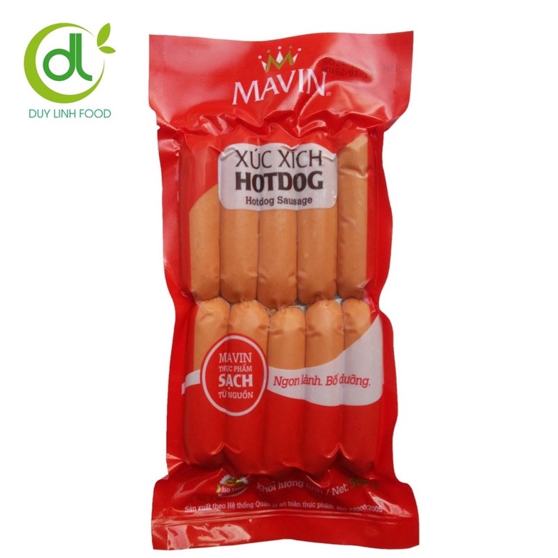 XÚC XÍCH HOTDOG MAVIN FOODS 500G