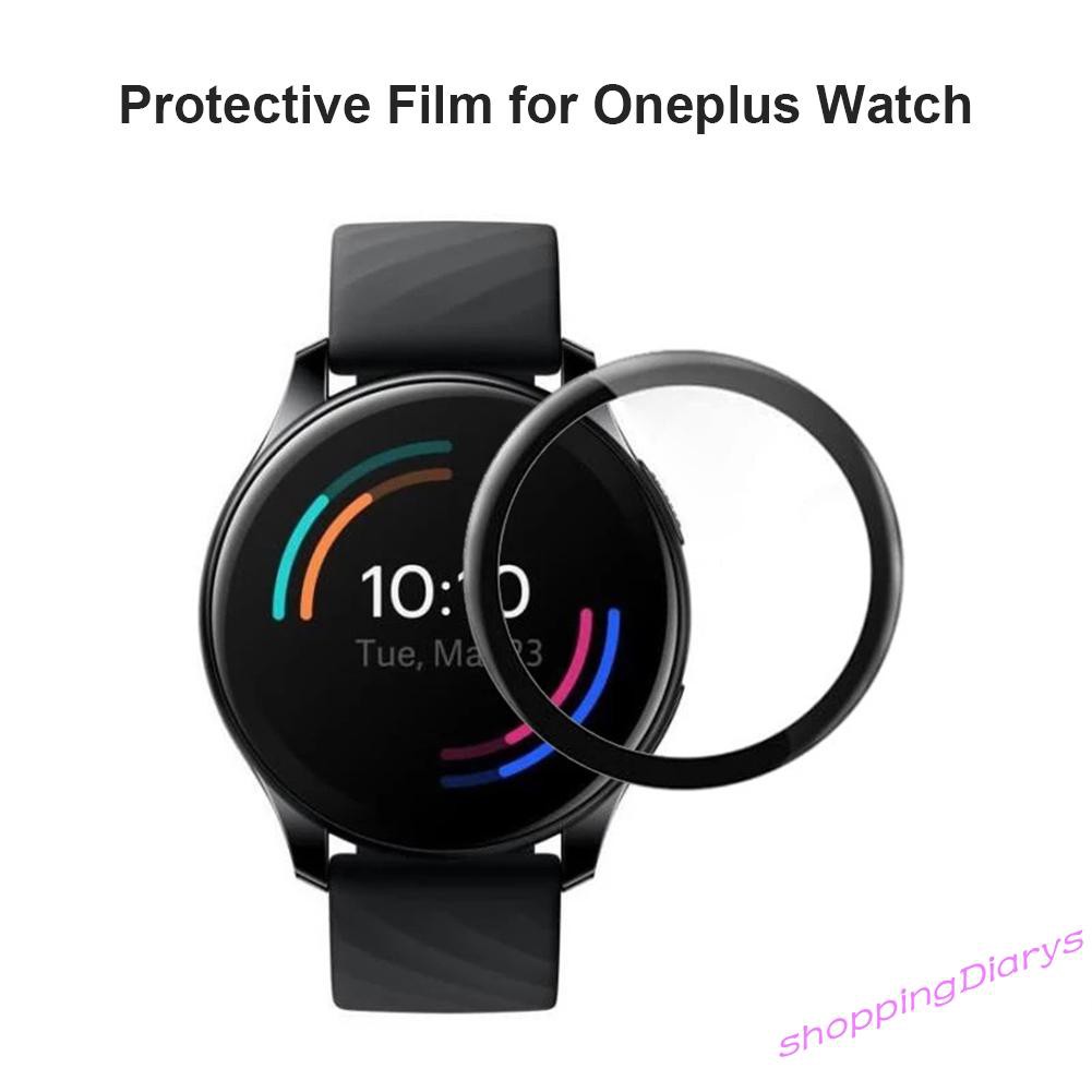 Set 2 Miếng Dán Màn Hình Cong 3d Cho Oneplus Watch