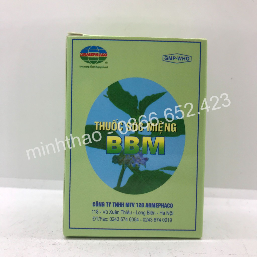 Súc Miệng BBM Hộp 12 Túi