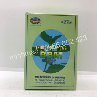 Súc miệng bbm hộp 12 túi