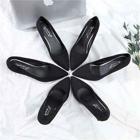 Single Shoes Women's High Heels Women's Stiletto Heels Women's Shoes Spring And Autumn New Shoes For Female Students Kor