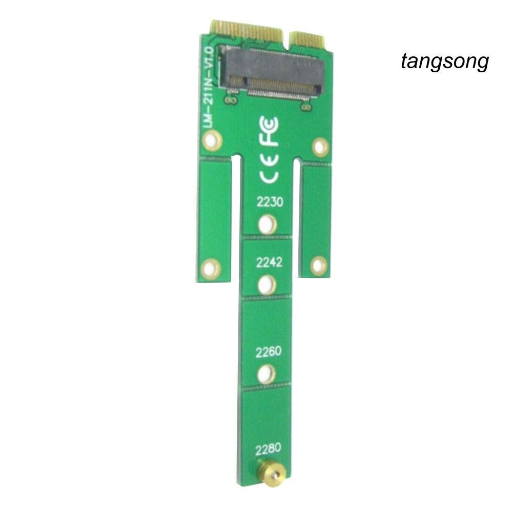 Card Chuyển Đổi Mini Msata Pci-E Sata 3.0 Ssd Sang Ngff M.2 B + M Key Male