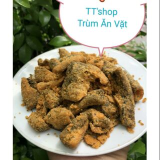 Combo 2 hũ Da cá hồi sấy giòn xóc rong biển trứng muối Singapo