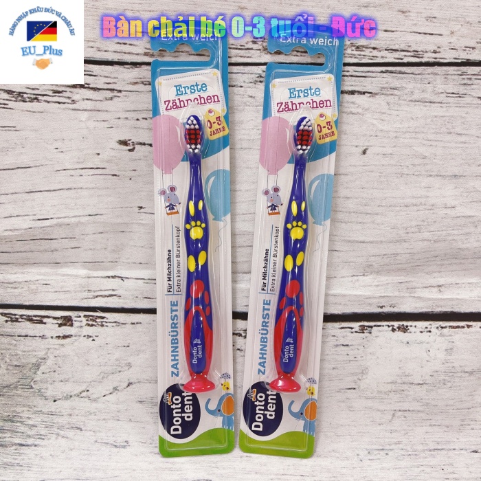 Bàn chải Dontodent cho trẻ 0-3 tuổi - Đức