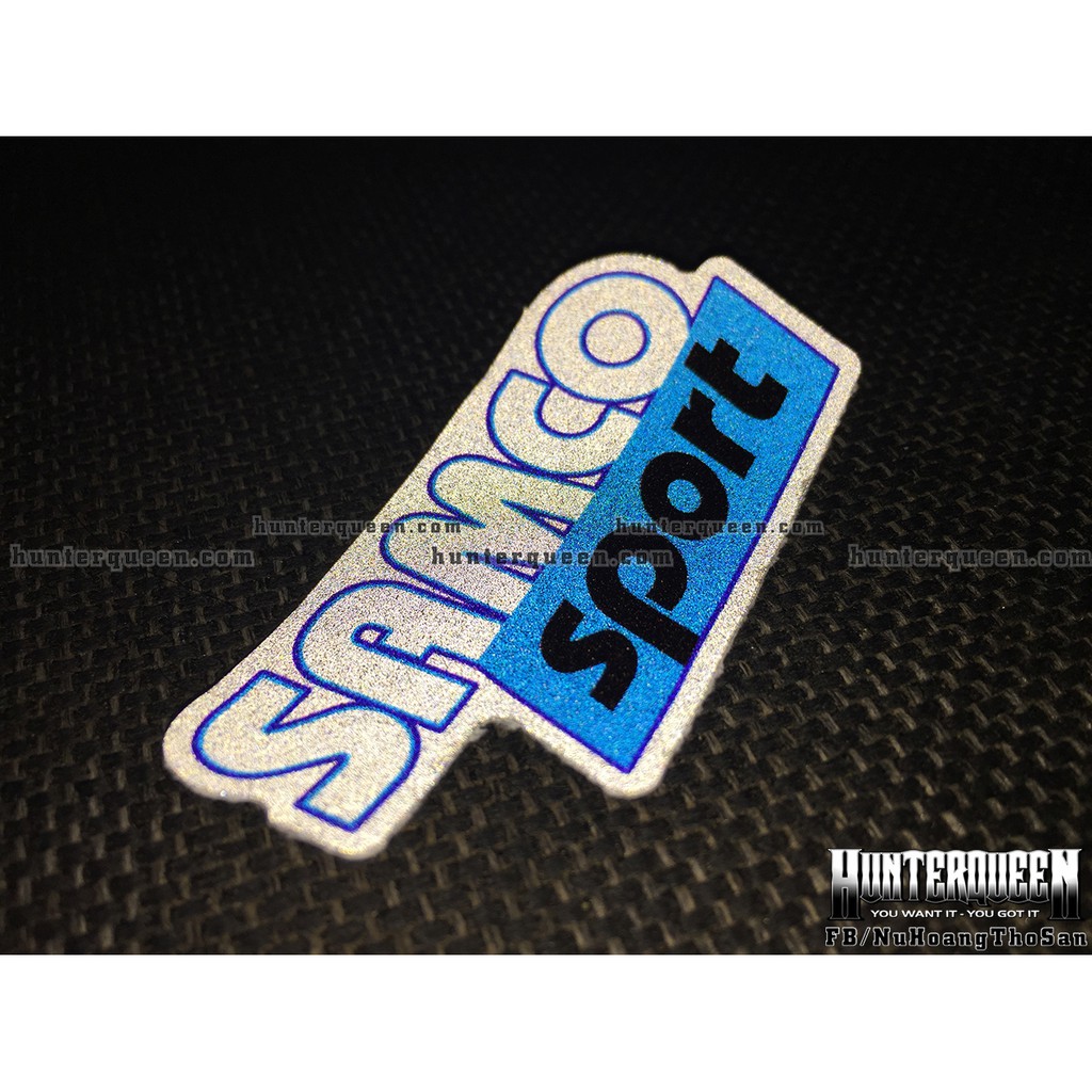 SAMCO chất liệu phản quang decal cao cấp chống nước, sắc nét, bền màu, dính chặt.