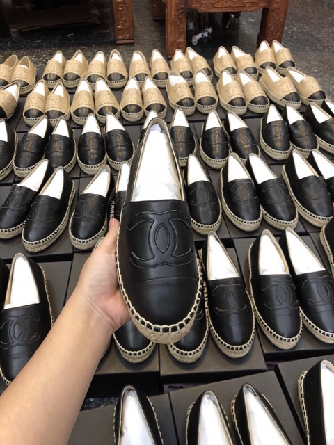 Slipon đế cói sịn