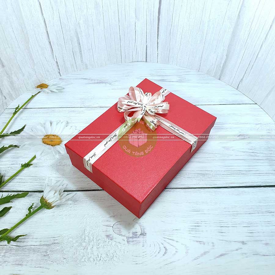 Hộp quà Valentine, hộp quà tặng người yêu KT 23x17x7cm – HQ24
