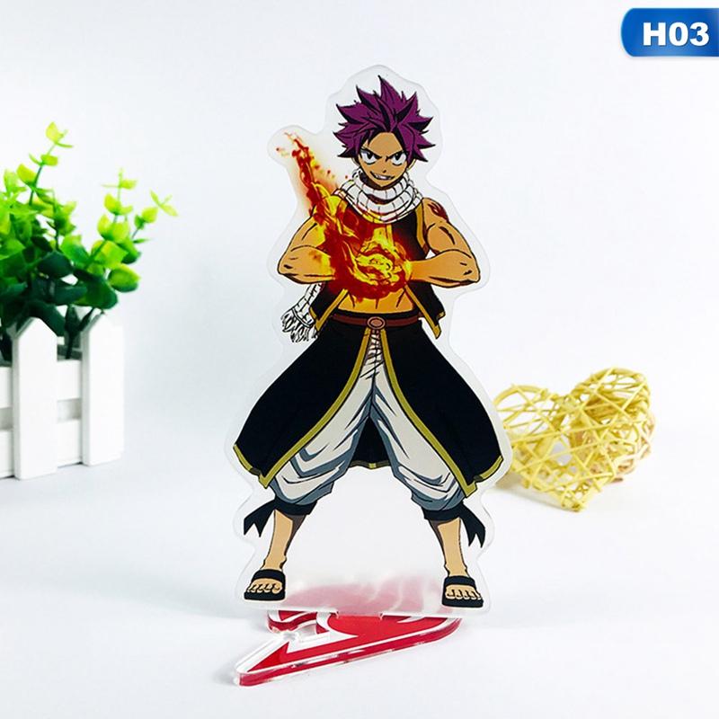 Mô Hình Nhân Vật Phim Hoạt Hình Fairy Tail Bằng Nhựa Acrylic Dùng Trang Trí