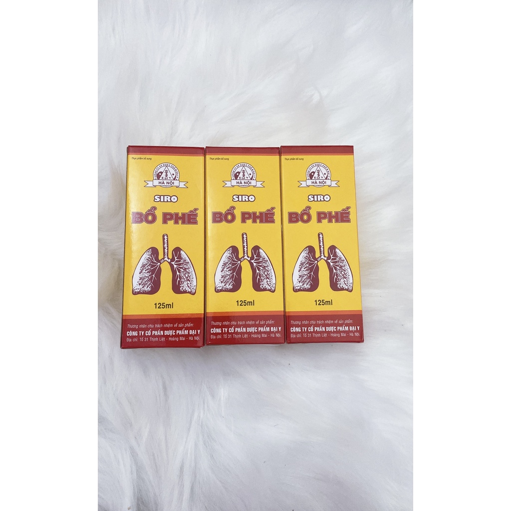 Bổ Phế Siro Giúp Giảm Ho Long Đờm