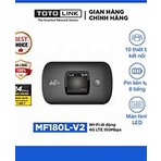 Wi-Fi TOTOLINK MF180L V2 Bộ phát wifi di động 4G sử dụng Sim Cài đặt dễ dàng - Hàng chính hãng