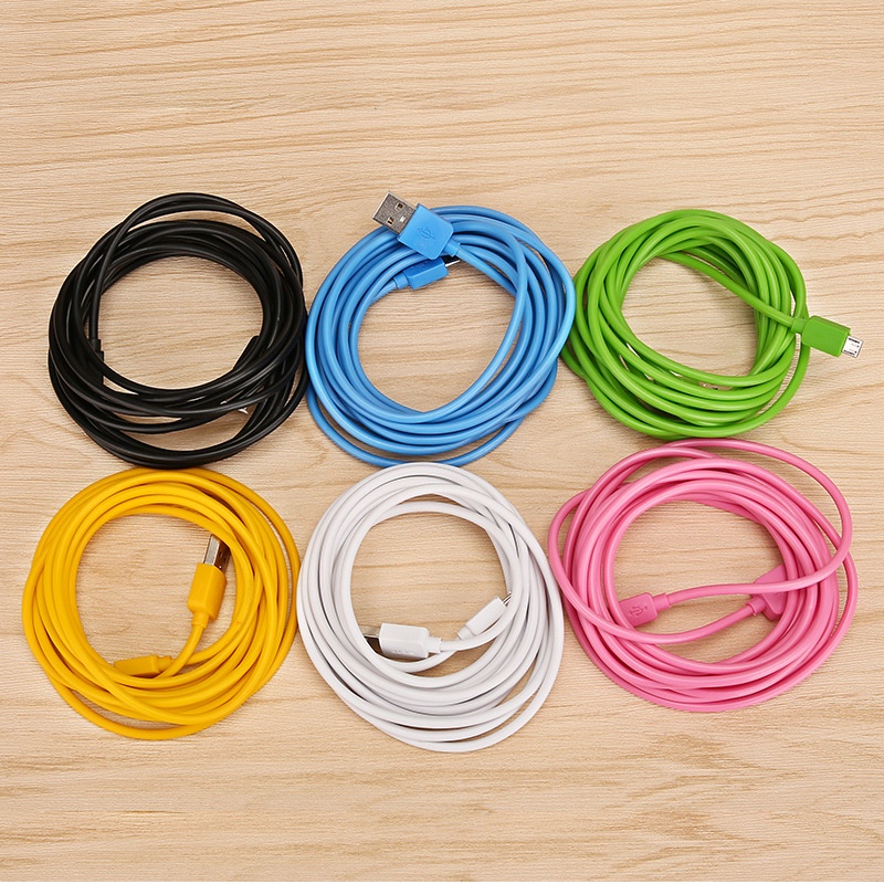 Dây Cáp Sạc Nhanh 1M 2M 3M Micro USB / i / Type C Nhiều Màu Tùy Chọn