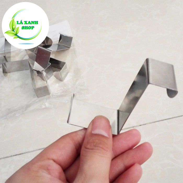 Móc Treo Quần Áo Mũ Túi Xách Sau Cánh Cửa CHỮ Z - Móc Treo Kim Loại Đồ Cài Tủ, Dễ Dàng Thay Đổi Vị Trí