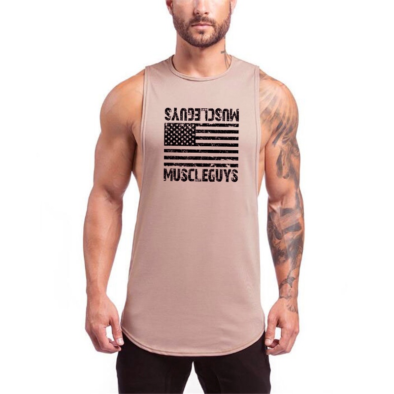 Áo Ba Lỗ Tập Gym / Thể Hình Thời Trang Mới Cho Nam