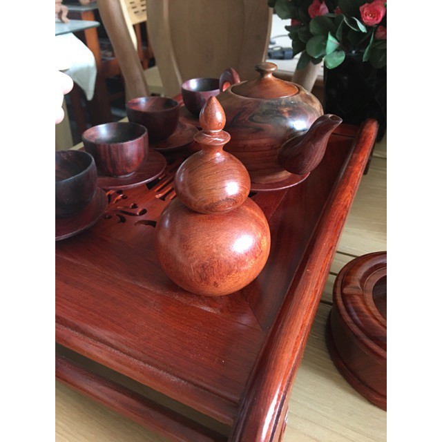 Hộp đựng tăm [Gỗ hương 100%-Hàng loại 1] Hộp đựng tăm hồ lô | BigBuy360 - bigbuy360.vn