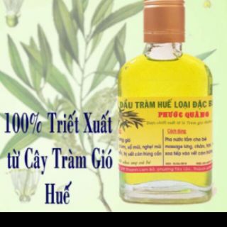( Mua 10 tặng 1 chai ) TINH DẦU TRÀM PHƯỚC QUẢNG