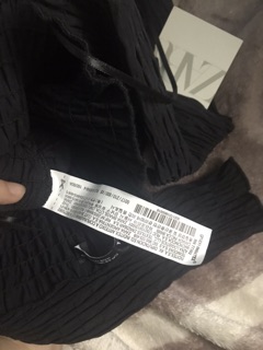 Áo trễ vai Zara Auth