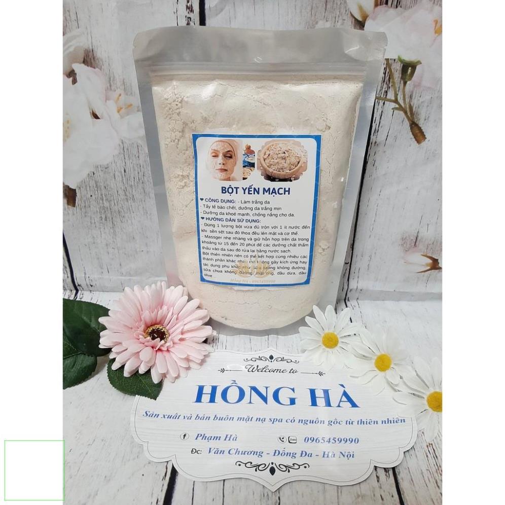 Mặt nạ yến mạch trắng da handmade 100gr