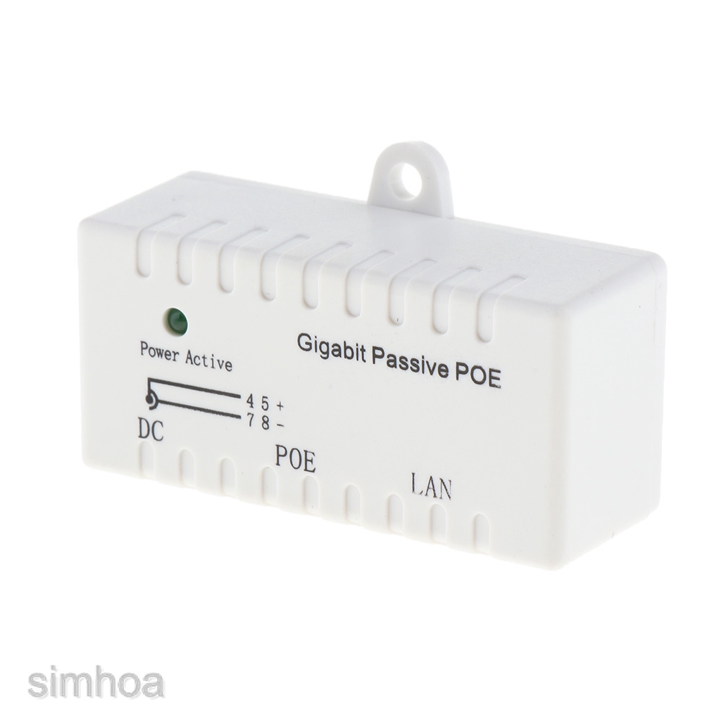 Bộ Đầu Phun PoE 12-52V 2000mA Chuyên Dụng Dành Cho camera IP