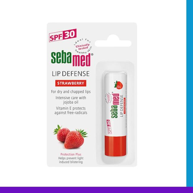 (hàng Mới Về) Son Dưỡng Môi Chiết Xuất Dâu Tây Dưỡng Ẩm Tự Nhiên Sebamed Spf 30 / 4.8 Gr | BigBuy360 - bigbuy360.vn