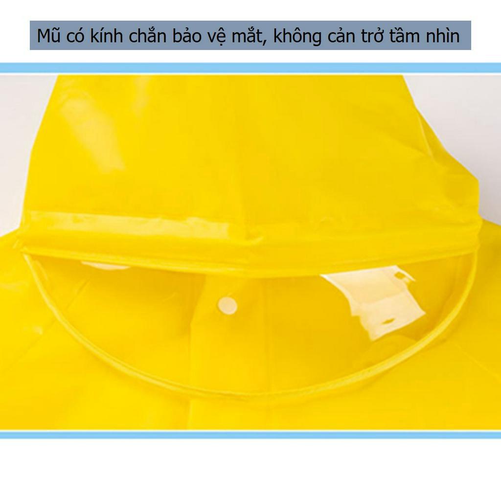 Áo mưa cho bé, Áo mưa trùm được cặp Cao Cấp