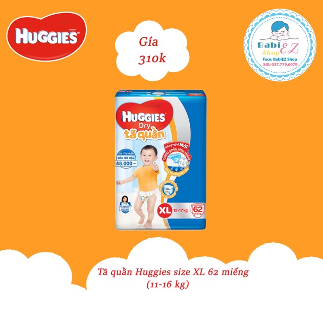 Tã Huggies quần/dán bịch đại miếng lót100/NB60/S56/M74/M76/L68/XL62/XXL56