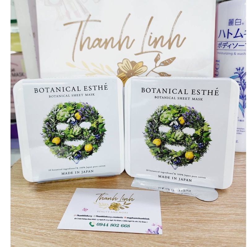 Botanical Esthe All In One – Siêu phẩm mặt nạ đa năng hồi sinh làn da chỉ sau 55 giây