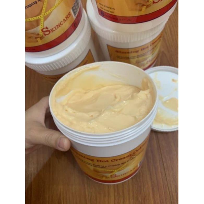Kem tan mỡ vàng, kem đánh bụng giảm béo. Hũ to 1kg
