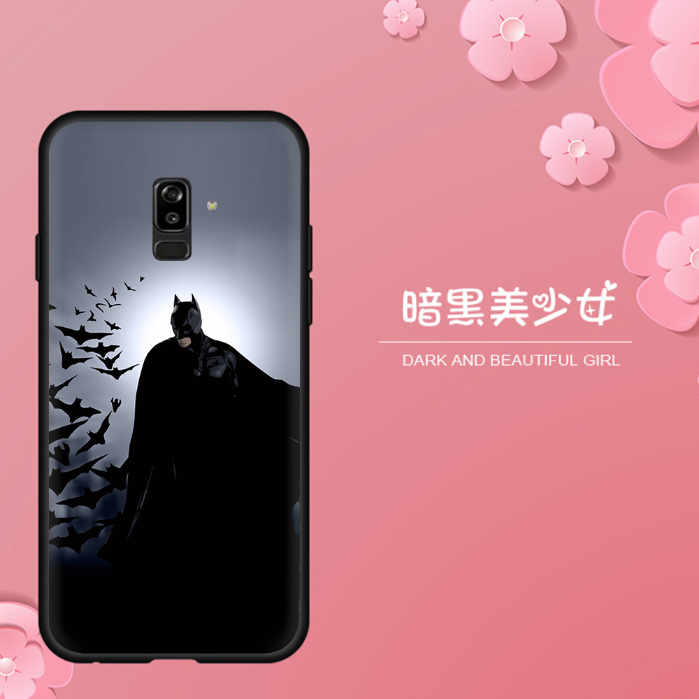 Ốp Điện Thoại Tpu Mềm Chống Rơi Hình Batman The Dark Knight Cho Samsung J7 Prime J7 Pro J730 J7 Core J7 J8 2018