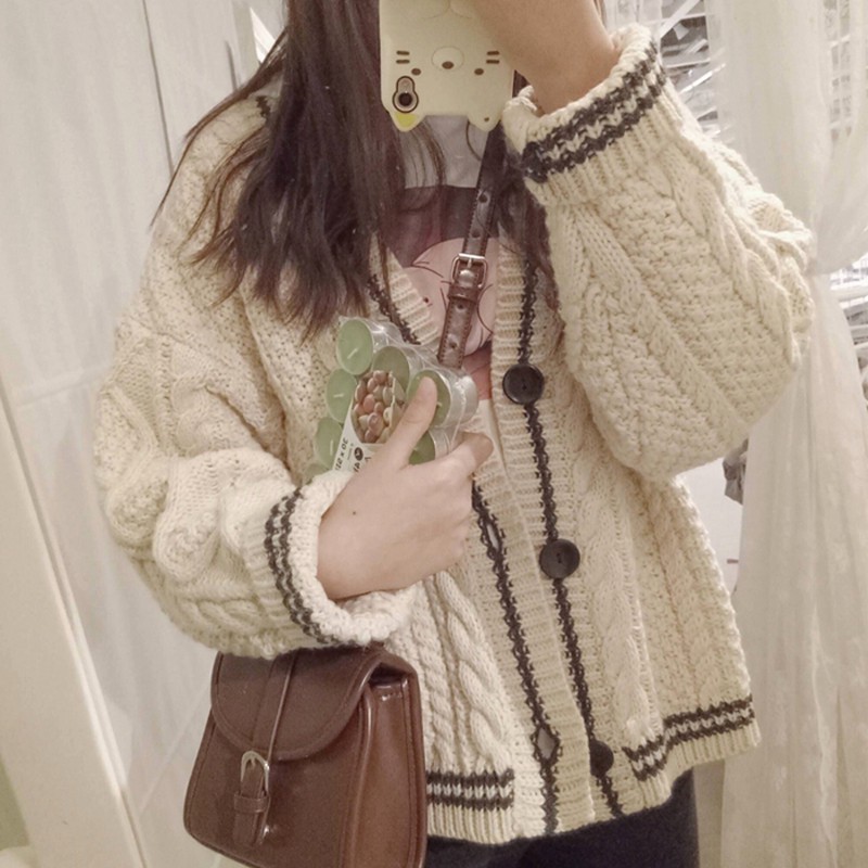 Áo khoác len Hàn Quốc Ulzzang AK1011
