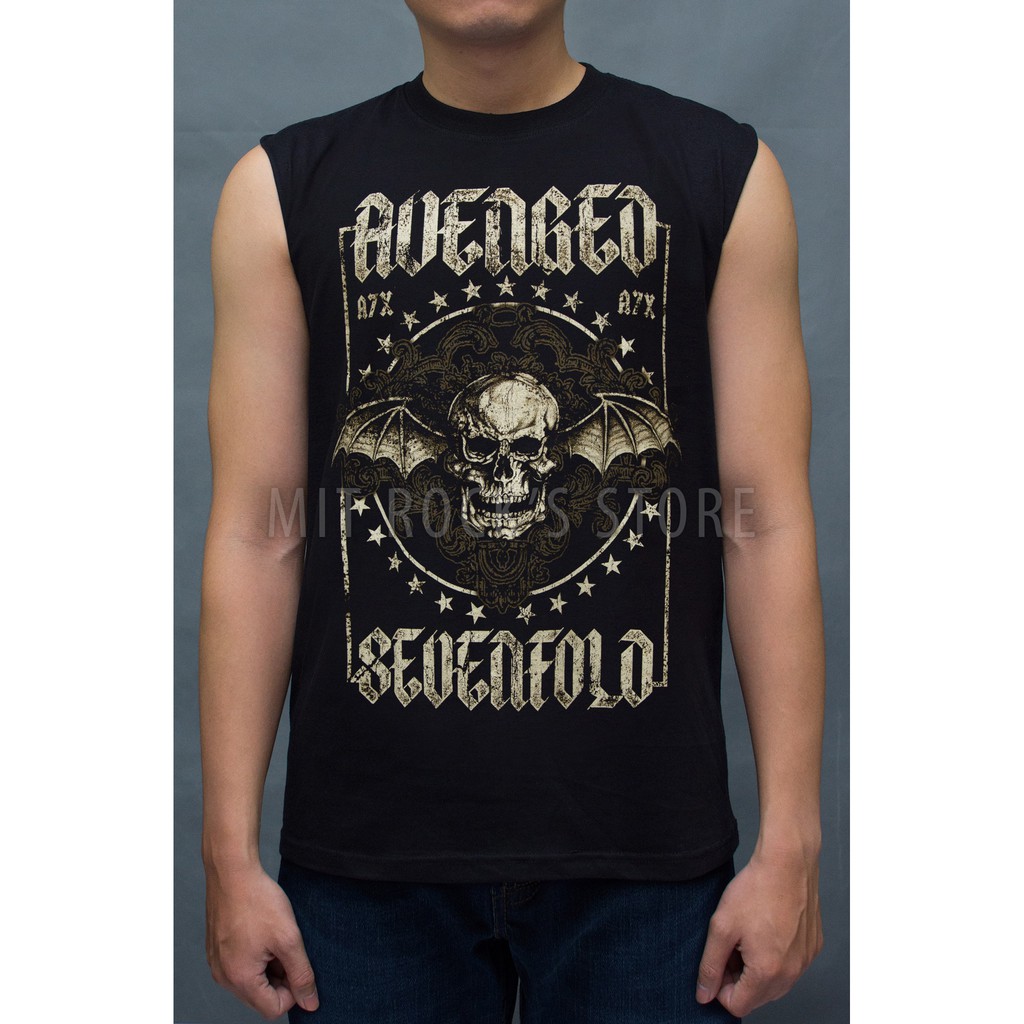 Áo sát nách Avenged Sevenfold (A7X)  - Áo Rock band - Size M, L, XL